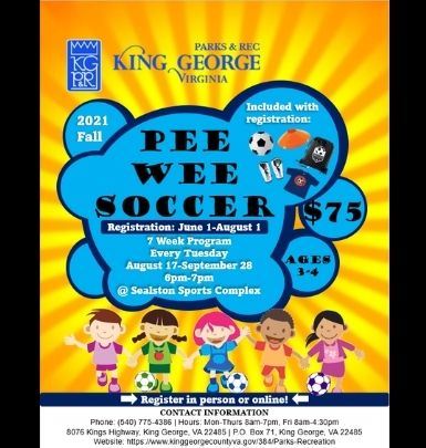 Pee Wee Soccer
