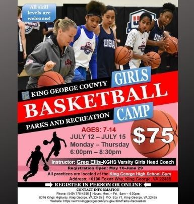 Girls Basketball Camp